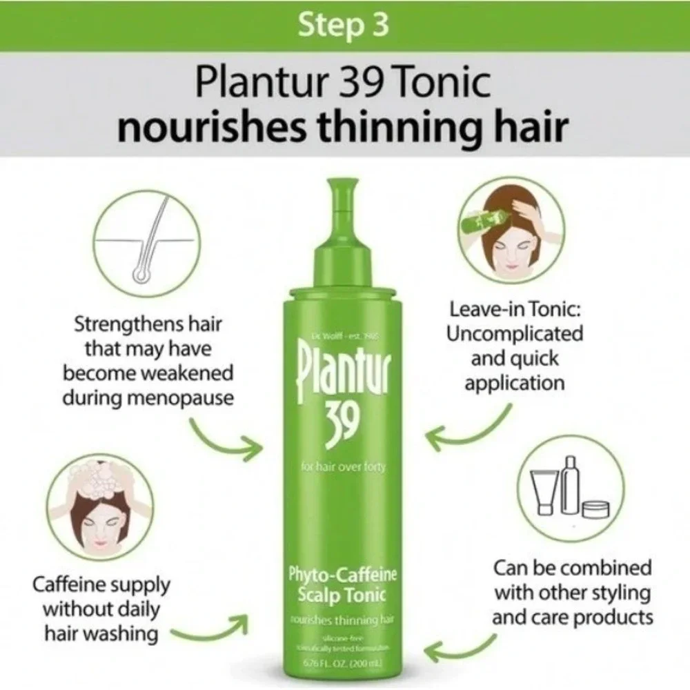 Plantur 39 Phyto-Caffeine Made For You 3-Step System‎ for Fine Brittle Hair NEW